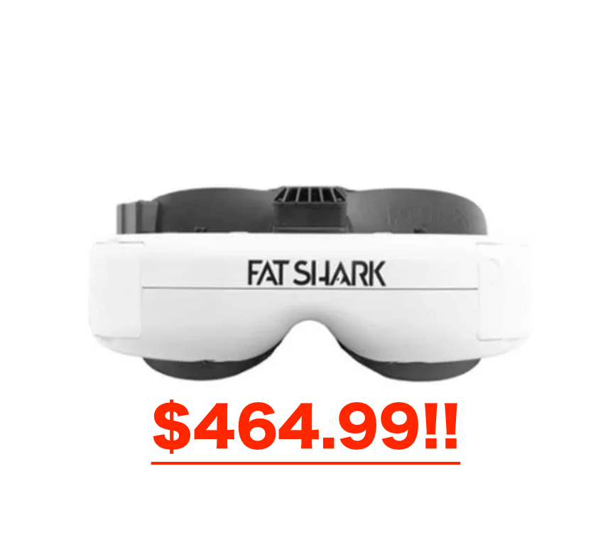 FatShark Dominator HDO 4:3 OLED Display FPV Video Goggles