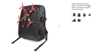 IFlight Backpack Case with Radio Transmitter FPV Goggle Motor and Support Hang RC Drone FPV Racing