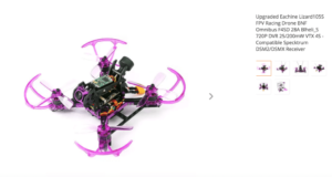 Upgraded Eachine Lizard105S FPV Racing Drone