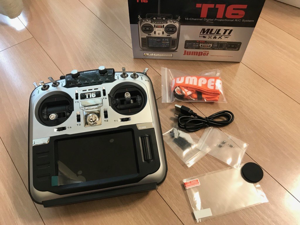 Jumper T16 Plus with HALL Gimbals Open Source Multi-protocol Radio Transmitter