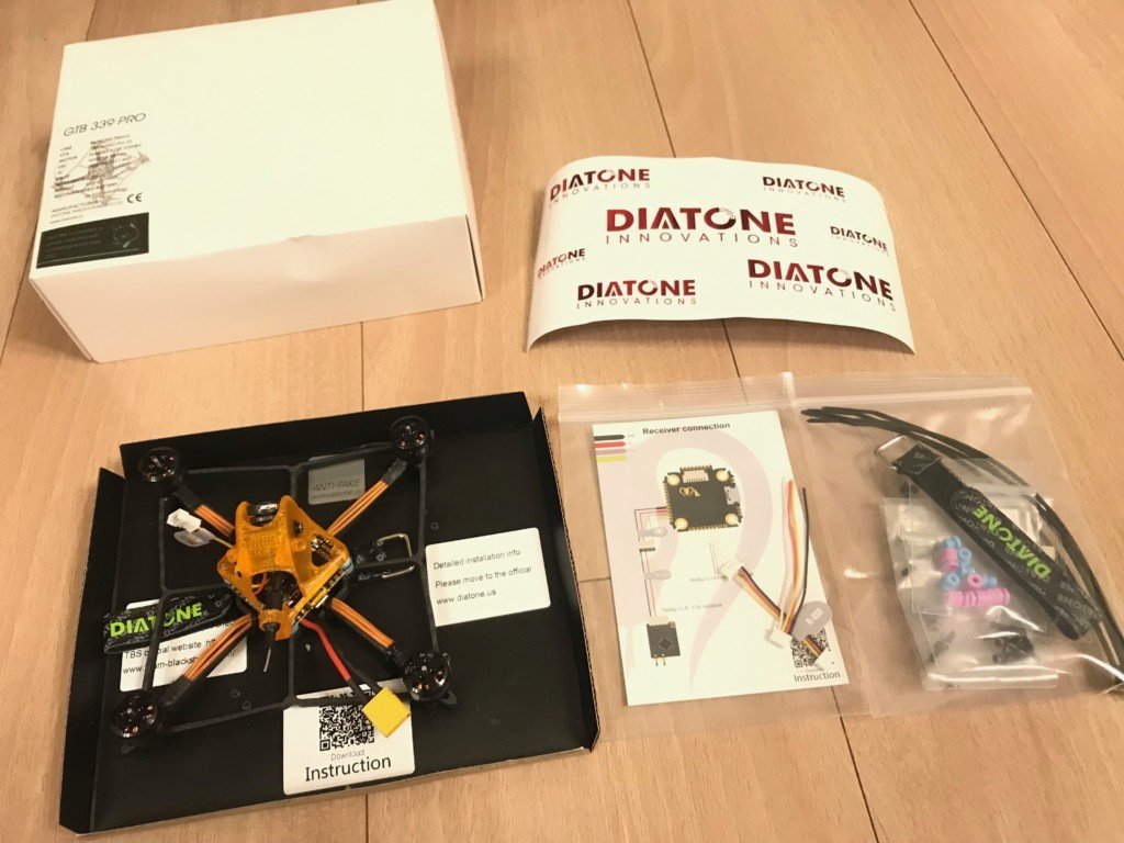 Diatone GTB 339 PRO Cube 122mm 3 Inch 3S FPV Racing Drone