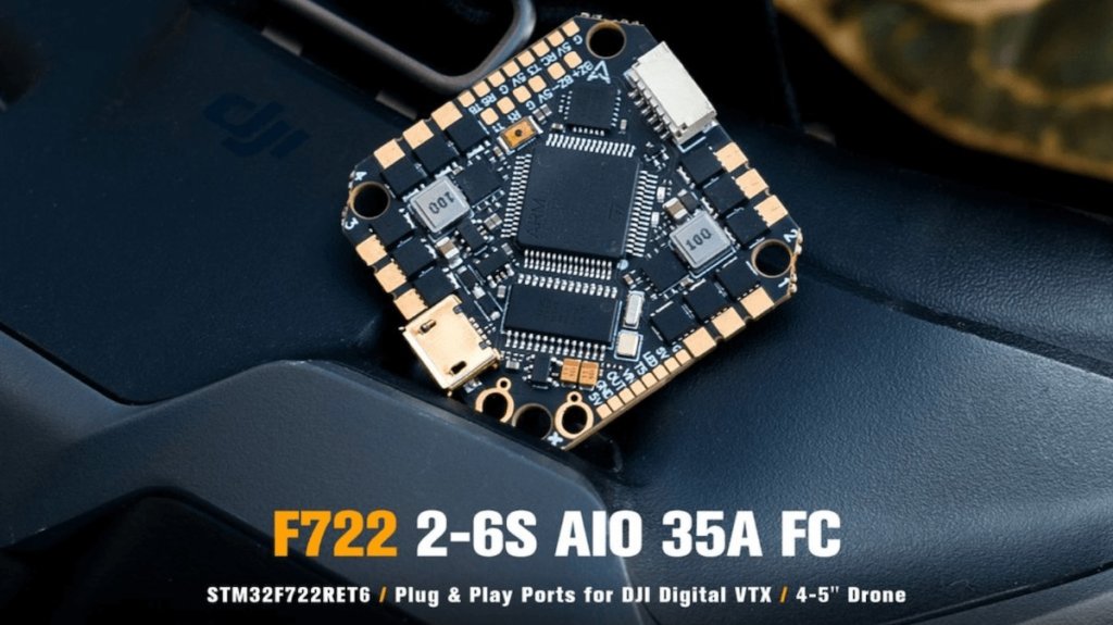 Toothpick F722 2-6S AIO Brushless Flight Controller 35A(BLHeli_32)